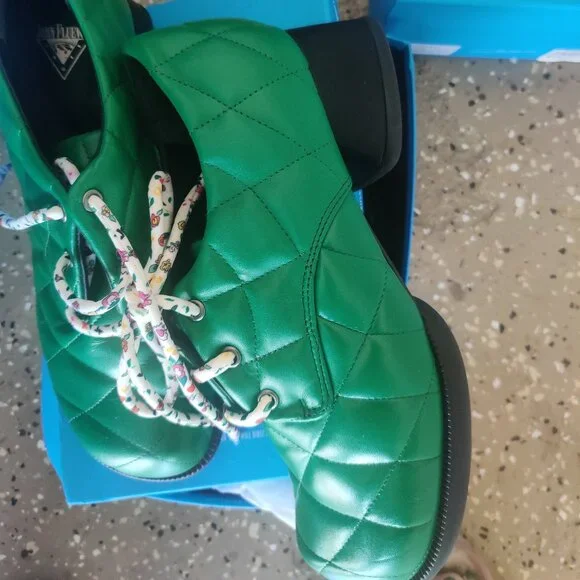 John fluevog Maika shoes size 12W 10M New - Picture 2 of 4